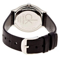  Shop Authentic Calvin Klein Skirt Black Dial Black Leather Strap Watch for Women - K2U231CS - Luxxuri
