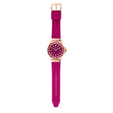 Shop Authentic Michael Kors Everest Pave Crystals Pink Dial Pink Rubber Strap Watch for Women - MK7441 - Luxxuri