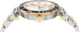  Shop Authentic Versace Greca Sport Quartz White Dial Two Tone Steel Strap Watch For Men - VEZ300521 - Luxxuri