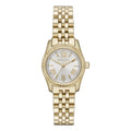  Shop Authentic Michael Kors Lexington Quartz Silver Dial Gold Steel Strap Watch For Women - MK3229 - Luxxuri
