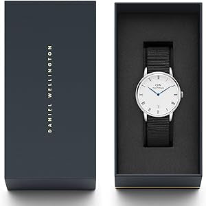  Shop Authentic Daniel Wellington Dapper Cornwall White Dial Blue Nylon Strap Watch For Men - DW00100262 - Luxxuri