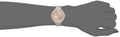 Swarovski Crystal Frost Grey Dial Grey Leather Strap Watch for Women - 5484067