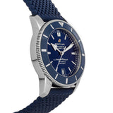  Shop Authentic Breitling Superocean Heritage B20 Automatic 42 Blue Dial Blue Mesh Bracelet Watch for Men - AB2010161C1S1 - Luxxuri