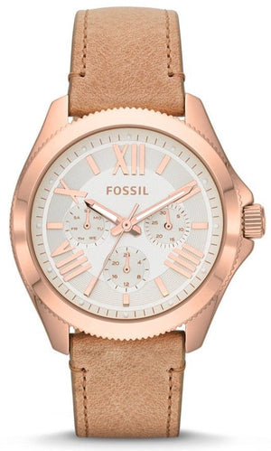  Shop Authentic Fossil Cecile White Dial Beige Leather Strap Watch for Women - AM4532 - Luxxuri