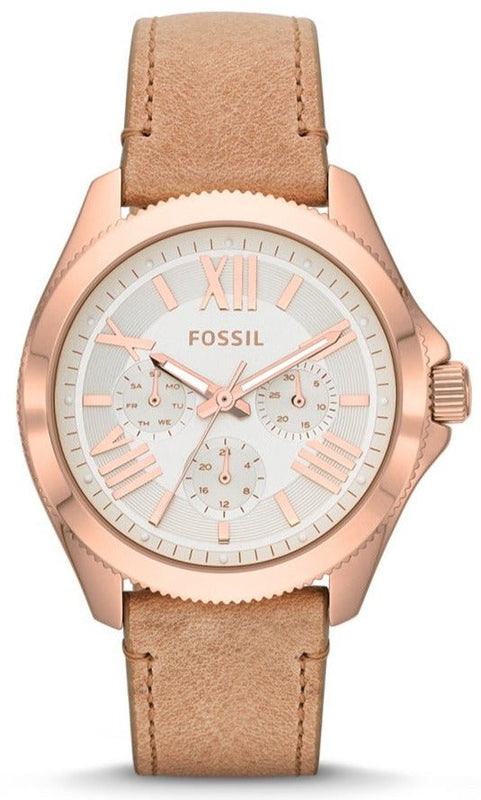  Shop Authentic Fossil Cecile White Dial Beige Leather Strap Watch for Women - AM4532 - Luxxuri