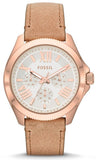  Shop Authentic Fossil Cecile White Dial Beige Leather Strap Watch for Women - AM4532 - Luxxuri