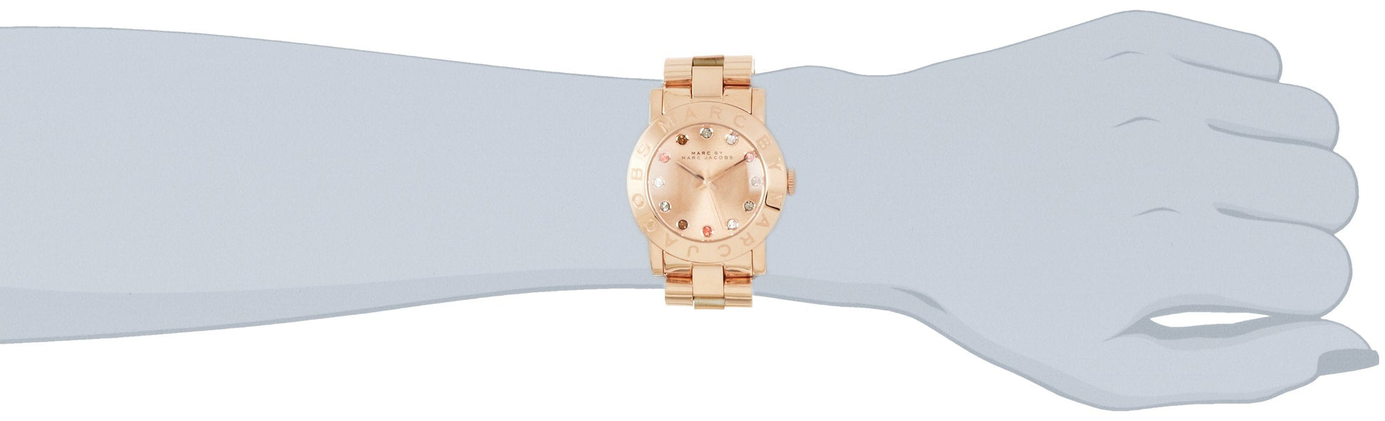  Shop Authentic Marc Jacobs Blade Rose Gold Dial Rose Gold Steel Strap Watch for Women - MBM3142 - Luxxuri