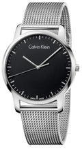  Shop Authentic Calvin Klein City Chronograph Black Dial Silver Mesh Bracelet Watch for Men - K2G2G121 - Luxxuri