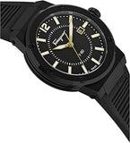  Shop Authentic Salvatore Ferragamo F-80 Classic Black Dial Black Rubber Strap Watch for Men - SFHY01622 - Luxxuri