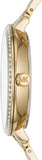  Shop Authentic Michael Kors Charley Three-Hand Quartz Gold Dial Gold Steel Strap Watch for Women - MK4399 - Luxxuri