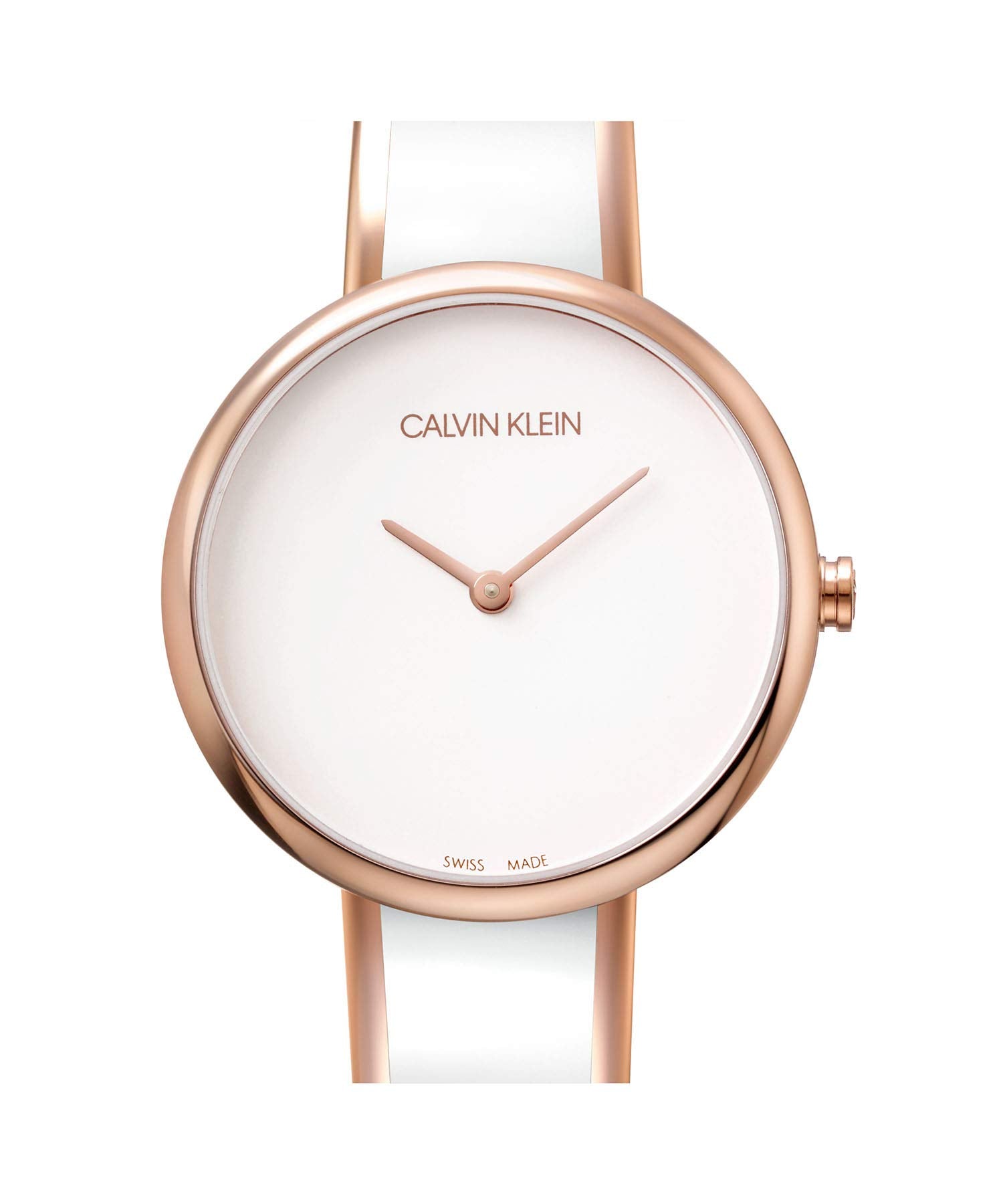  Shop Authentic Calvin Klein Seduce White Dial Two Tone Steel Strap Watch for Women - K4E2N616 - Luxxuri