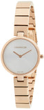  Shop Authentic Calvin Klein Authentic White Dial Rose Gold Steel Strap Watch for Women - K8G23646 - Luxxuri