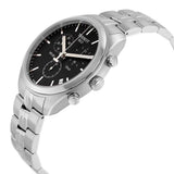  Shop Authentic Tissot T Classic PR 100 Chronograph Black Dial Silver Steel Strap Watch for Men - T101.417.11.051.00 - Luxxuri