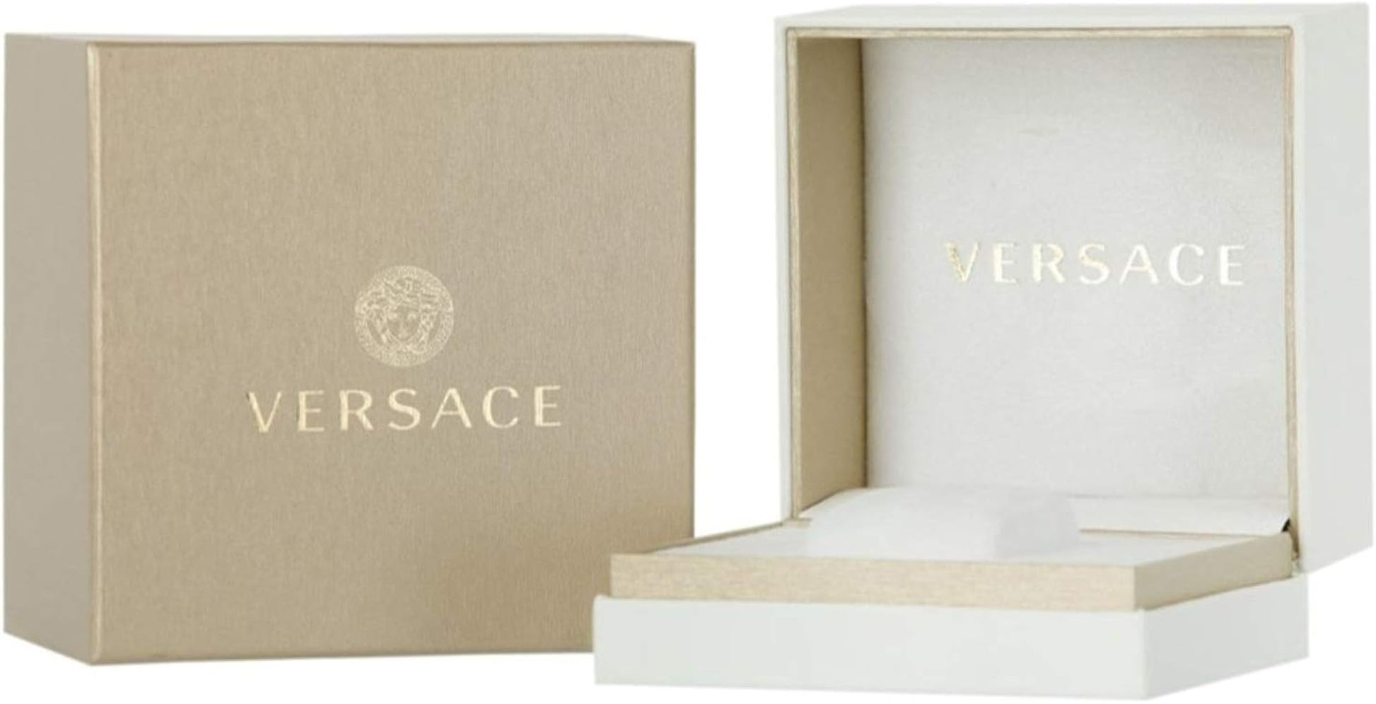  Shop Authentic Versace Hellenyium Green Dial Two Tone Steel Strap Watch for Women - VEVH00620 - Luxxuri