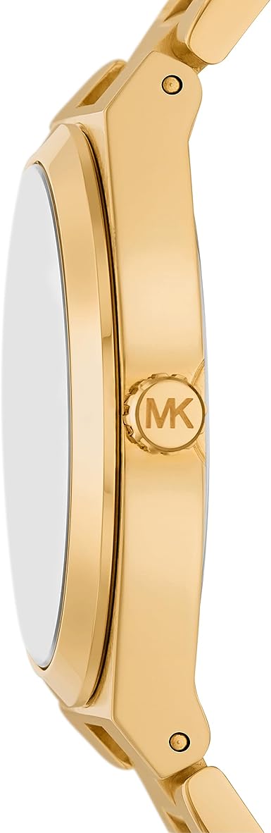  Shop Authentic Michael Kors Lennox Three Hand Silver Dial Gold Steel Strap Watch For Women - MK7391 - Luxxuri