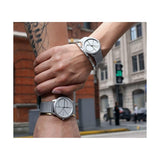  Shop Authentic Calvin Klein Minimal White Dial Silver Mesh Bracelet Watch for Women - K3M5215X - Luxxuri