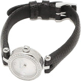 Shop Authentic Gucci Diamantissima Diamonds Mother of Pearl Dial Black Leather Strap Watch For Women - YA141511 - Luxxuri