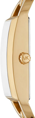  Shop Authentic Michael Kors Empire Three Hand Gold Dial Gold Steel Strap Watch For Women - MK7406 - Luxxuri