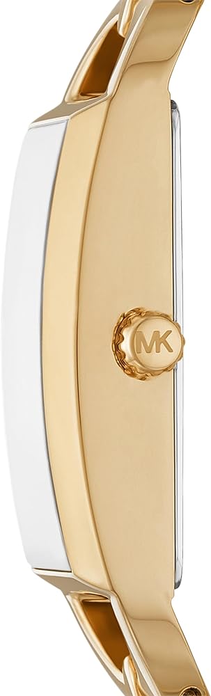  Shop Authentic Michael Kors Empire Three Hand Gold Dial Gold Steel Strap Watch For Women - MK7406 - Luxxuri