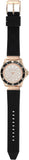  Shop Authentic Michael Kors Everest Analog Rose Gold Dial Black Silicone Strap Watch For Women - MK7358 - Luxxuri