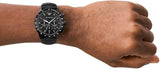  Shop Authentic Emporio Armani Mario Chronograph Quartz Black Dial Black Nylon Strap Watch For Men - AR11453 - Luxxuri
