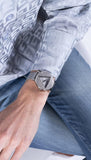  Shop Authentic Guess Iconic Diamonds Silver Dial Silver Mesh Bracelet Watch For Women - GW0477L1 - Luxxuri