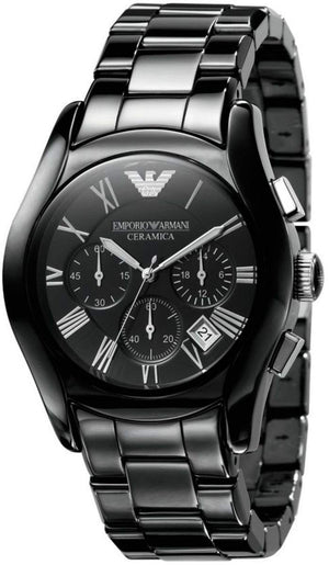  Shop Authentic Emporio Armani Black Ceramic Dial Ceramic Strap Watch For Women - AR1401 - Luxxuri