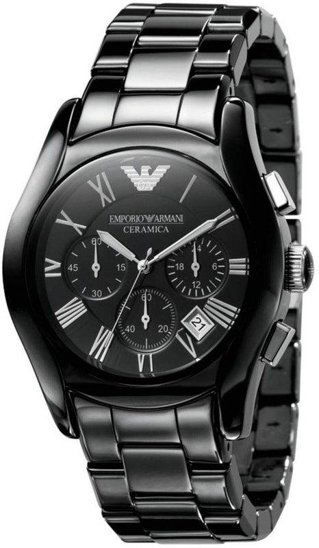  Shop Authentic Emporio Armani Black Ceramic Dial Ceramic Strap Watch For Women - AR1401 - Luxxuri