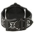  Shop Authentic Gucci G Timeless Ghost Black Dial Black Leather Strap Watch For Men - YA1264018 - Luxxuri
