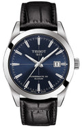  Shop Authentic Tissot Gentleman Powermatic 80 Silicium Blue Dial Black Leather Strap Watch For Men - T127.407.16.041.01 - Luxxuri