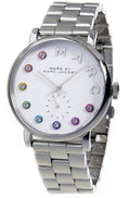  Shop Authentic Marc Jacobs Marc White Dial Silver Steel Strap Watch for Women - MBM3420 - Luxxuri