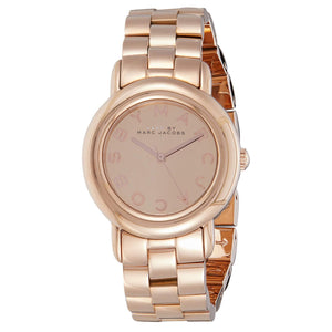  Shop Authentic Marc Jacobs Marci Rose Gold Dial Rose Gold Steel Strap Watch for Women - MBM3099 - Luxxuri