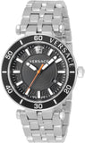  Shop Authentic Versace Greca Sport Quartz Black Dial Silver Steel Strap Watch For Men - VEZ300321 - Luxxuri