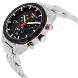  Shop Authentic Tissot T Sport PRS 516 Chronograph Black Dial Silver Steel Strap Watch For Men - T100.417.11.051.01 - Luxxuri