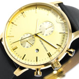  Shop Authentic Emporio Armani Gianni Beige Dial Grey Leather Strap Watch For Men - AR0386 - Luxxuri