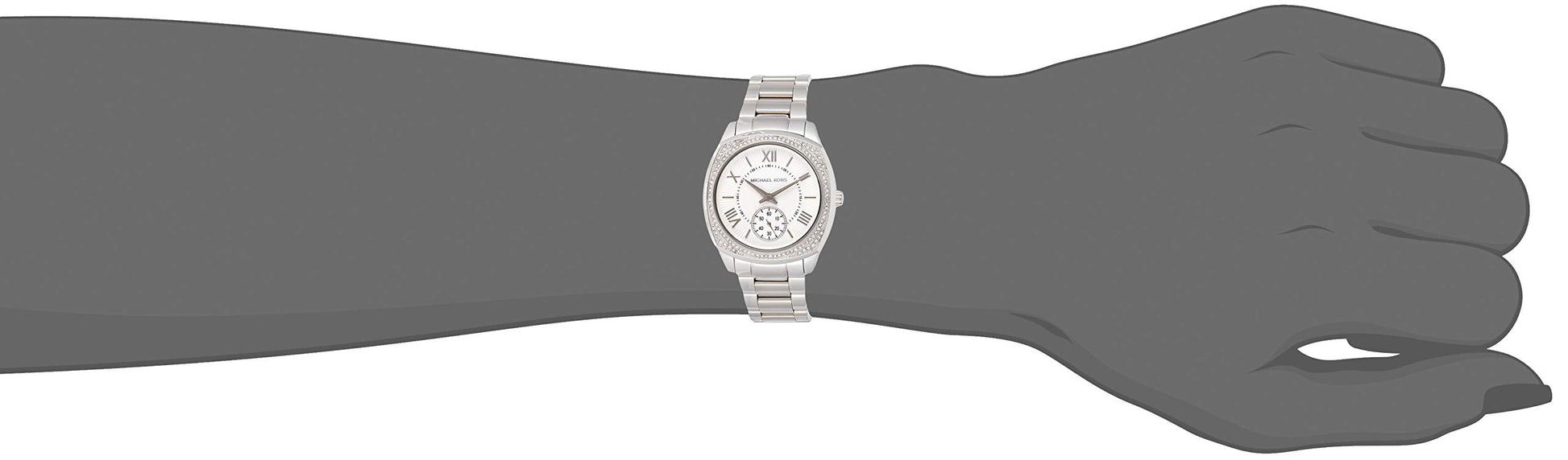  Shop Authentic Michael Kors Blair Silver Dial Two Tone Steel Strap Watch for Women - MK6137 - Luxxuri