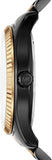  Shop Authentic Michael Kors Lexington Quartz Black Dial Two Tone Steel Strap Watch For Men - MK8948 - Luxxuri