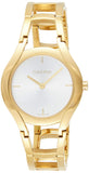  Shop Authentic Calvin Klein Class White Dial Gold Steel Strap Watch for Women - K6R23526 - Luxxuri