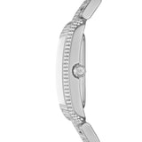  Shop Authentic Michael Kors Emery Analog Crystals Silver Dial Silver Steel Strap Watch for Women - MK4648 - Luxxuri