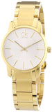  Shop Authentic Calvin Klein City White Dial Gold Steel Strap Watch for Women - K2G23546 - Luxxuri