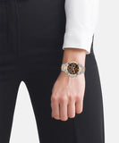  Shop Authentic Hugo Boss Novia Brown Dial Two Tone Steel Strap Watch for Women - 1502617 - Luxxuri