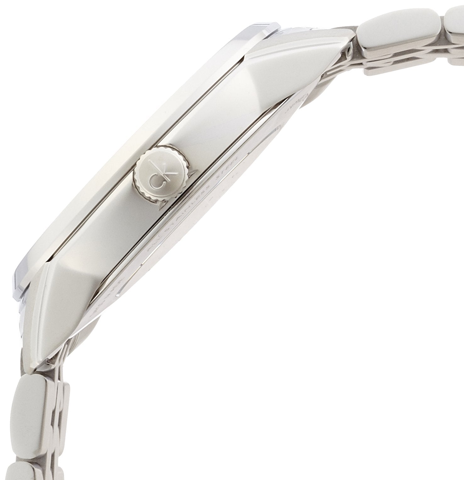  Shop Authentic Calvin Klein Infinity Automatic Silver Dial Silver Steel Strap Watch for Men - K5S34146 - Luxxuri