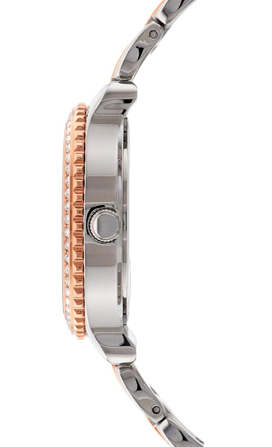  Shop Authentic Guess Enchanting Diamonds Silver Dial Two Tone Steel Strap Watch for Women - W0305L3 - Luxxuri