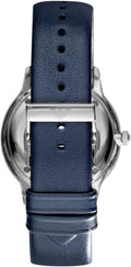  Shop Authentic Emporio Armani Analog Quartz Blue Dial Blue Leather Strap Watch For Men - AR1647 - Luxxuri