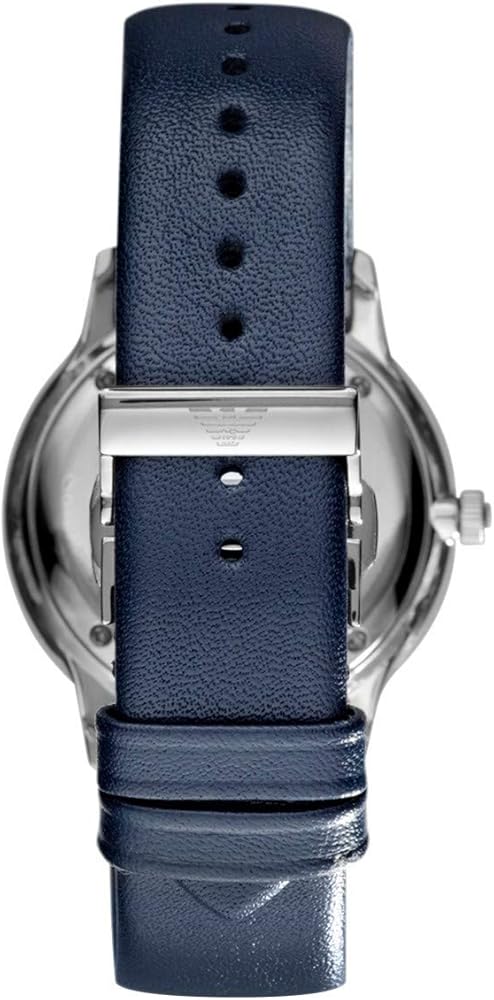  Shop Authentic Emporio Armani Analog Quartz Blue Dial Blue Leather Strap Watch For Men - AR1647 - Luxxuri