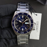  Shop Authentic Seiko 5 Sports Automatic Blue Dial Silver Steel Strap Watch for Men - SRPK97K1 - Luxxuri