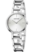  Shop Authentic Calvin Klein Dainty Silver Dial Silver Steel Strap Watch for Women - K7L23146 - Luxxuri