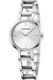  Shop Authentic Calvin Klein Dainty Silver Dial Silver Steel Strap Watch for Women - K7L23146 - Luxxuri