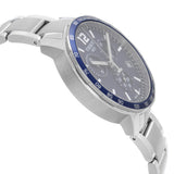  Shop Authentic Tissot Quickster Chronograph Blue Dial Watch For Men - T095.417.11.047.00 - Luxxuri