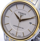  Shop Authentic Tissot T Classic Carson Automatic White Dial Two Tone Steel Strap Watch for Men - T085.407.22.011.00 - Luxxuri